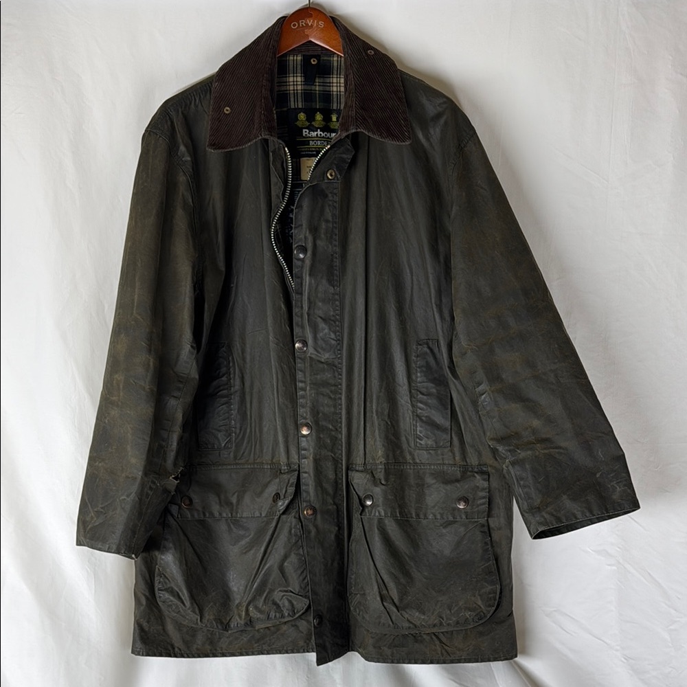 Vintage Barbour ‘Border’ Green Size: 46